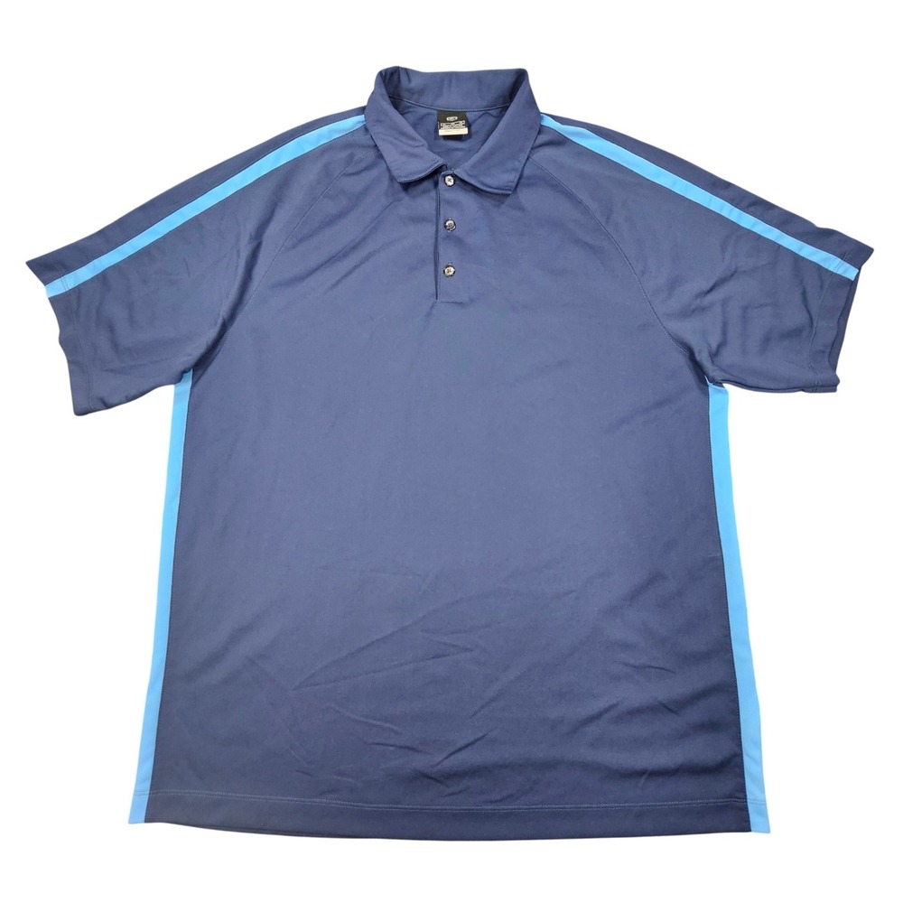 Nike Vtg Fit Dry Golf Polo Shirt XL Midnight Navy / University Blue 244622-410